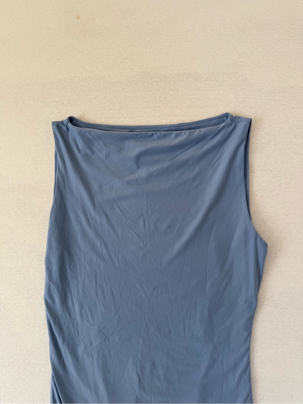 Abercrombie & Fitch Sculpt Matte Seamless Slash Scoop-Back Bodysuit - Picture 2 of 4